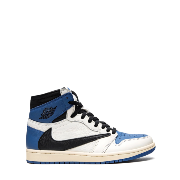 Tenis Air Jordan 1 High Travis Scott Blue